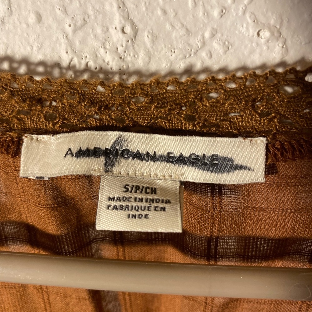 American eagle brown romper